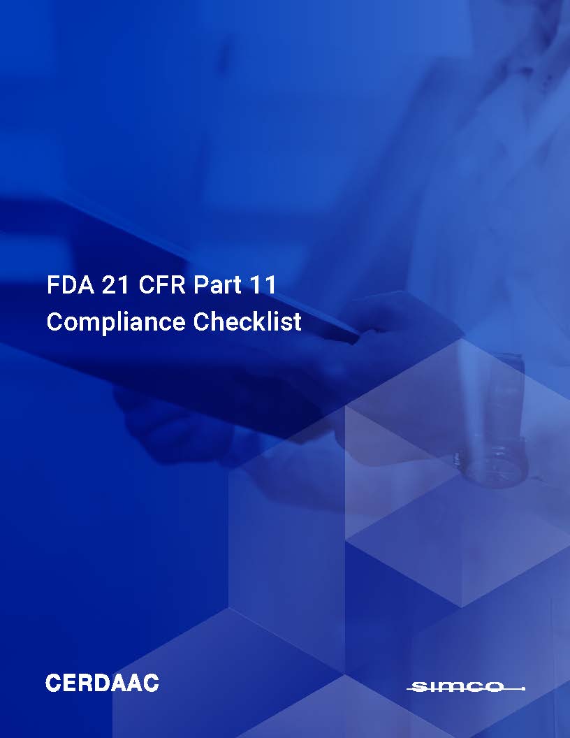 Article_FDA21CFRPart11ComplianceChecklist