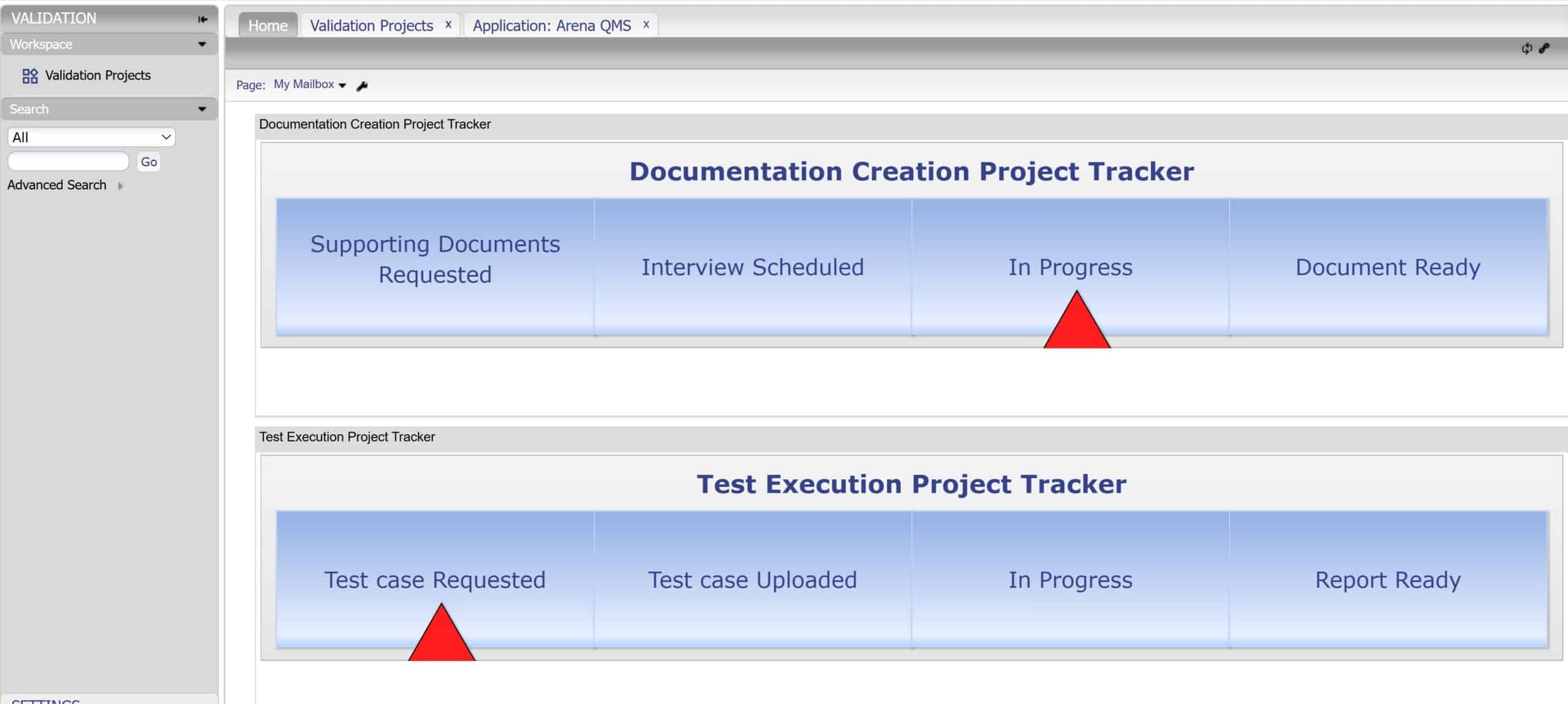 Project Tracker image for website