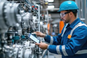 youngengineermancarefullymonitoringhydrogengaslevelsinastoragefacilityhigh-techsensorsinuse_cropped