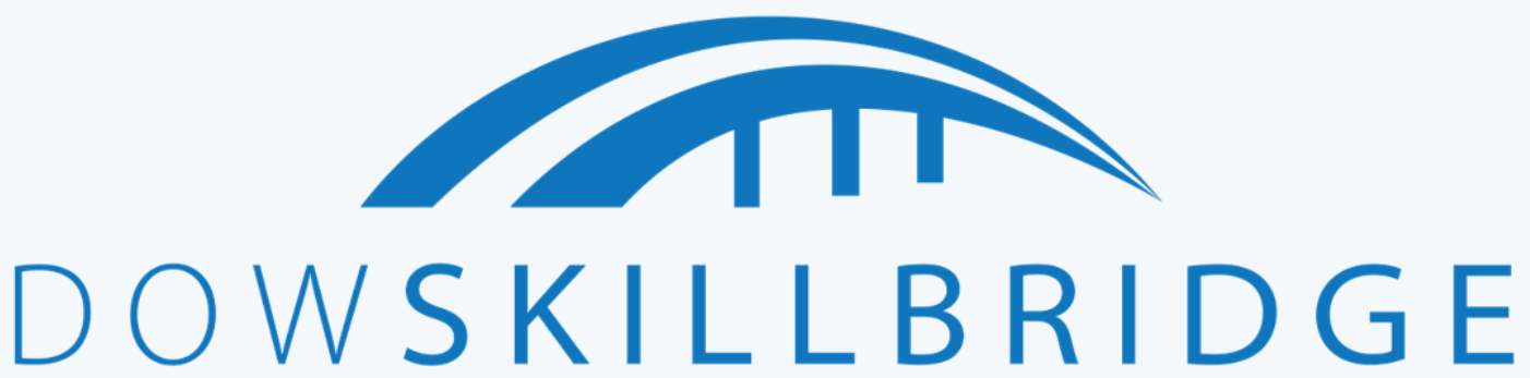 Careers page DOW Skillbridge logo v2