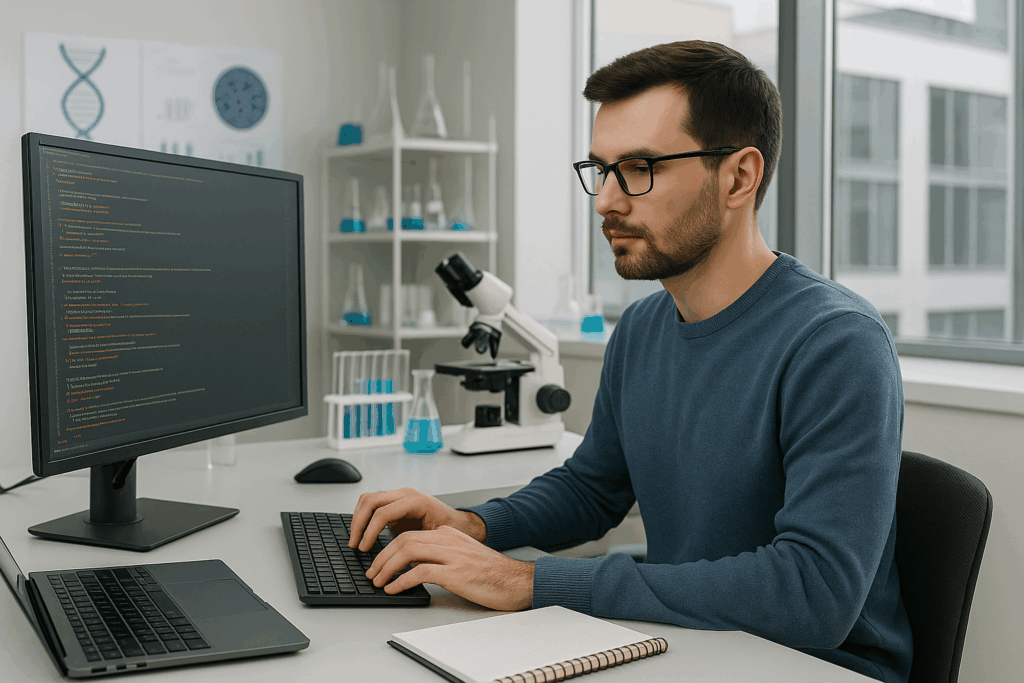 Man Coding
